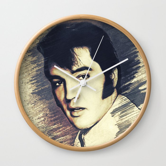 Elvis Presley, Music Legend Wall Clock