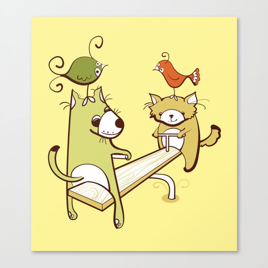 Saturdays and Sundays Canvas Print