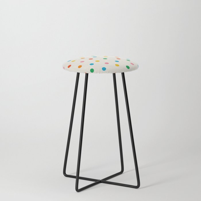 Joyful Dots Counter Stool