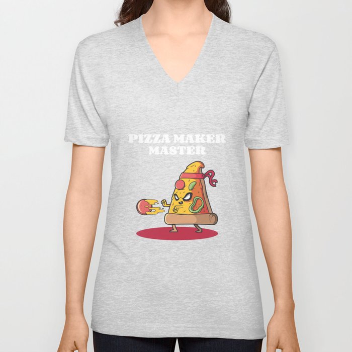 Pizza maker master V Neck T Shirt