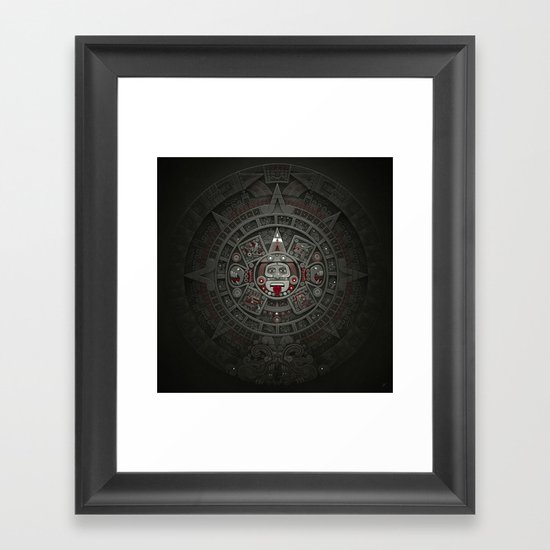 Stone of the Sun I. Framed Art Print