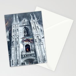 Lucifer Palace in Hell Stationery Card