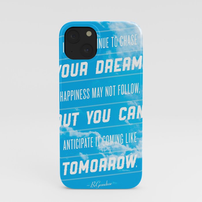 Tomorrow's Chase iPhone Case