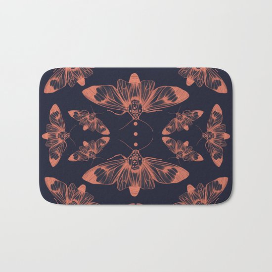 Tranquil I (Dark Version) Bath Mat