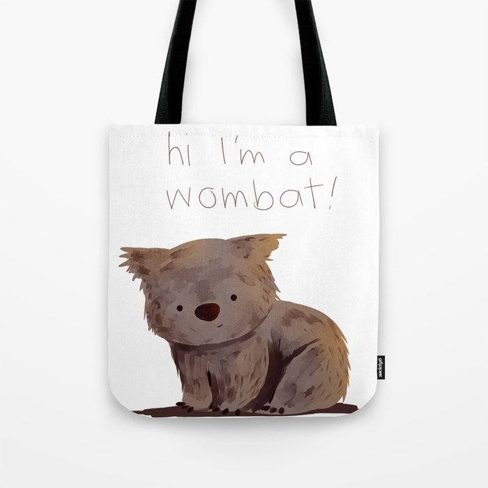 Wombat Tote Bag
