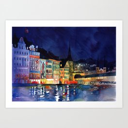 Lucerne Art Print