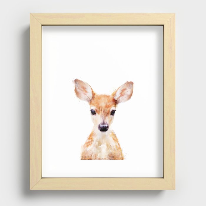 Little Deer Recessed Framed Print