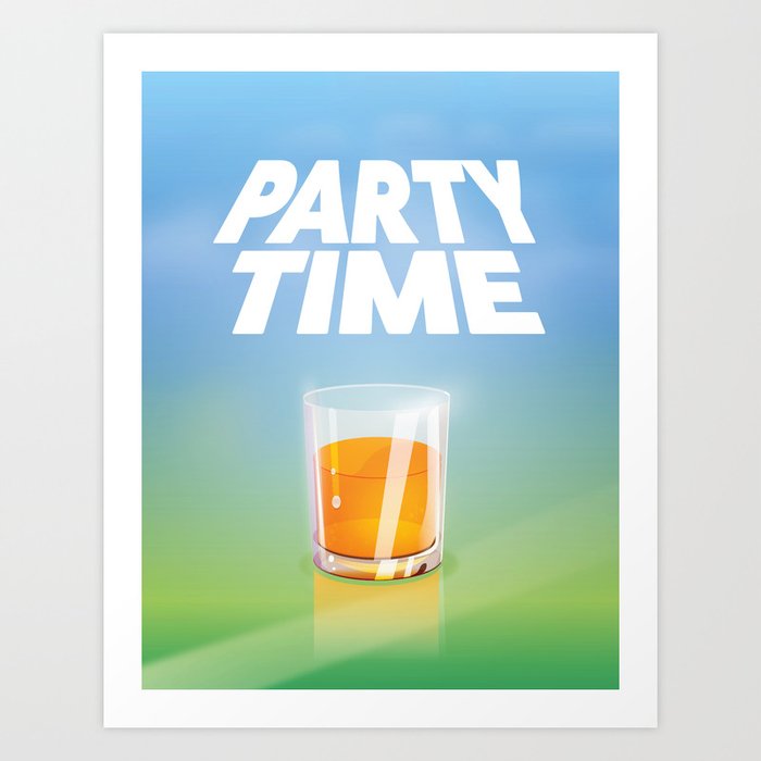 Party Time Art Print