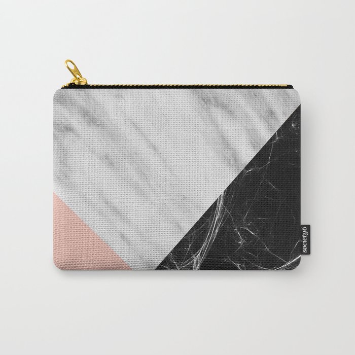 Marble Collage Carry-All Pouch