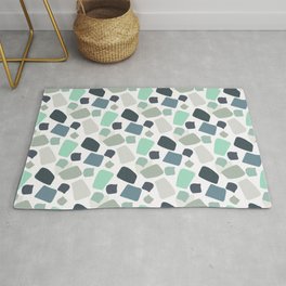 Abstract Marker in calm Rug