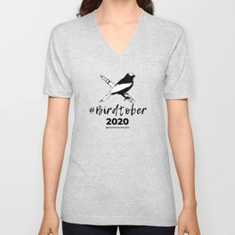 Birdtober 2020 V Neck T Shirt