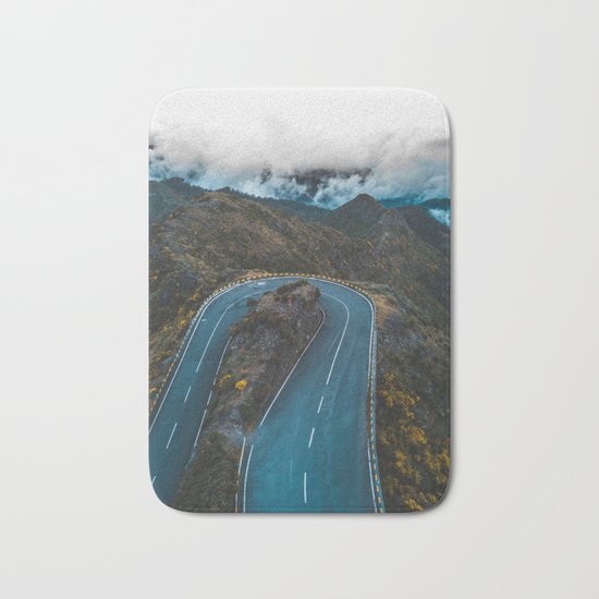 Road of life Bath Mat