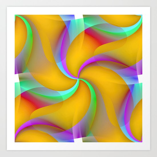 Pinwheel Art Print