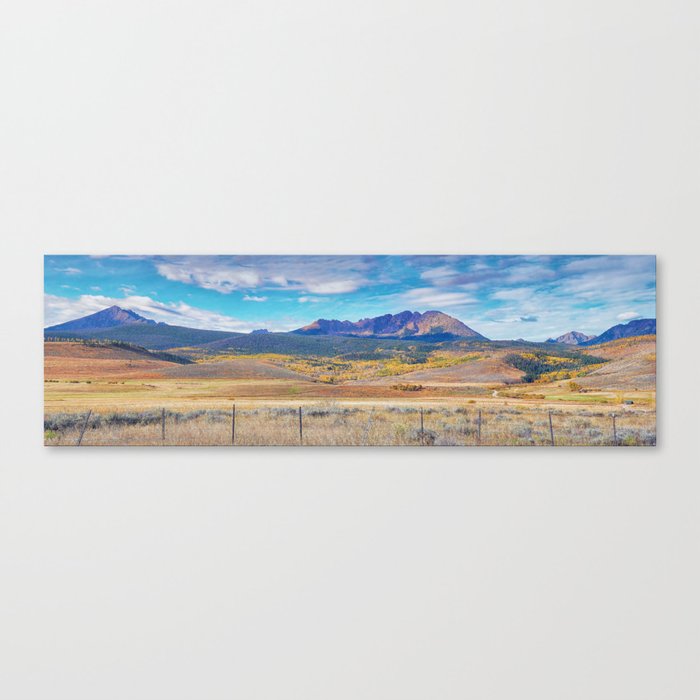 Gore Range Ranch Canvas Print
