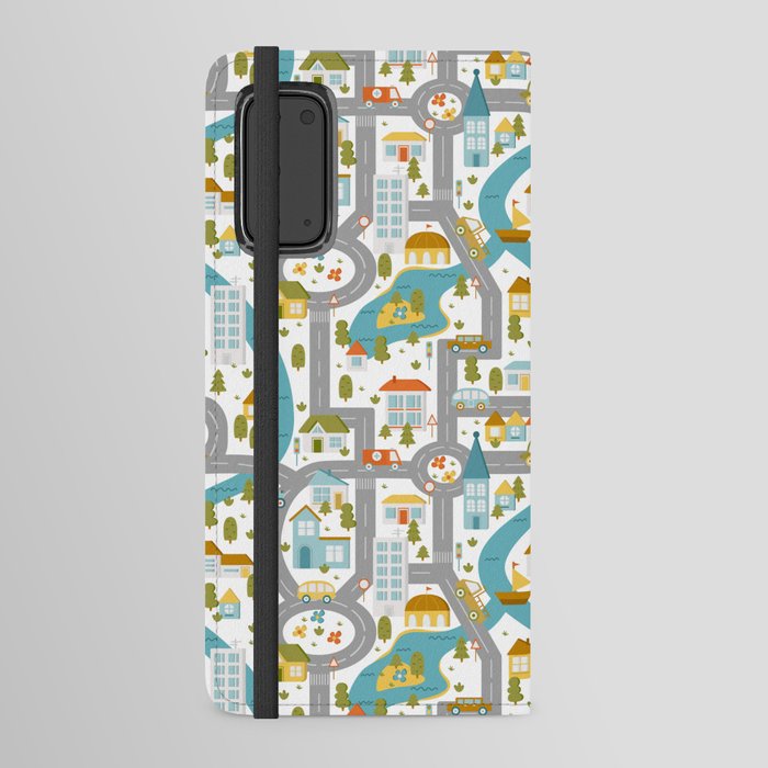  Children's city map Android Wallet Case