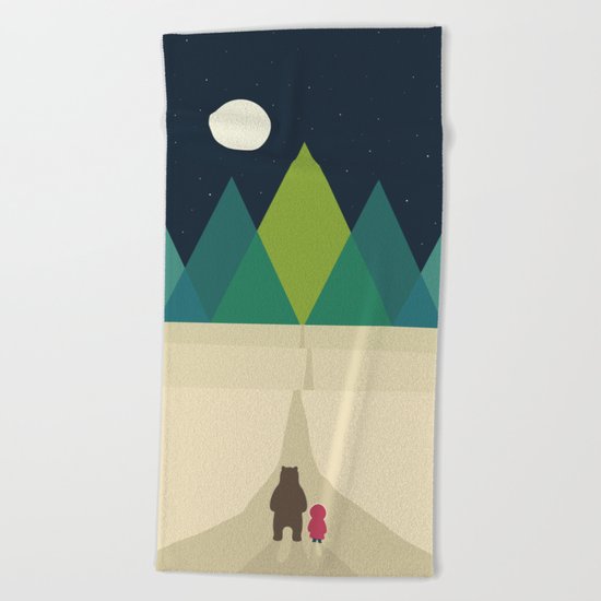 Long Journey Beach Towel