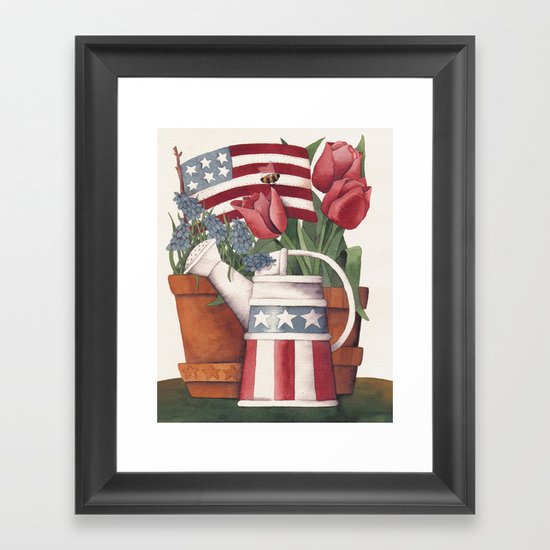 American Summer Framed Art Print