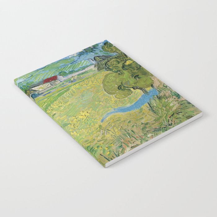 Vincent Van Gogh View Of Vessenots Near Auvers Notebook