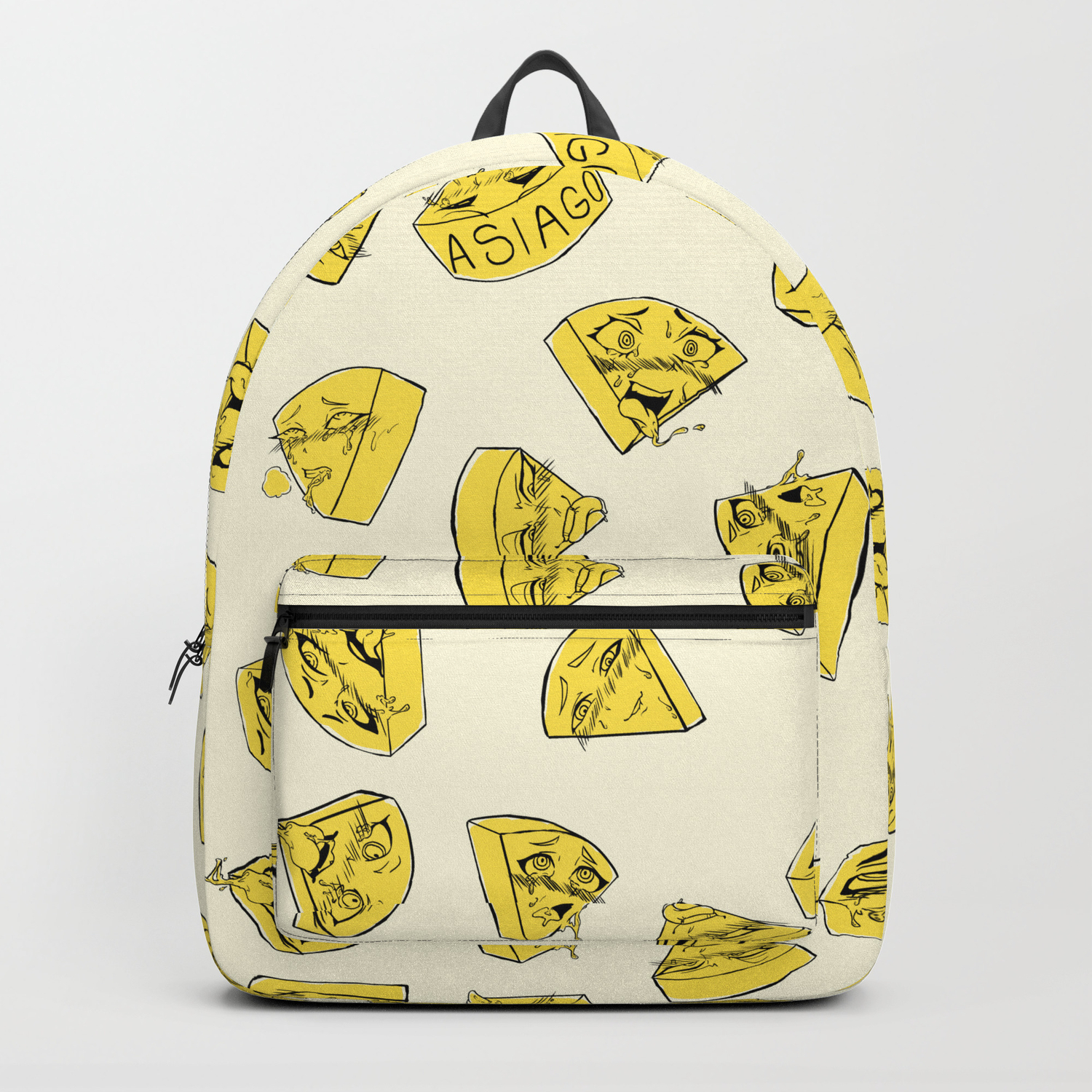 Asiago Ahegao Backpack By Nibbles Scribbles Society6 Huru backpacks have a lifetime warranty! society6