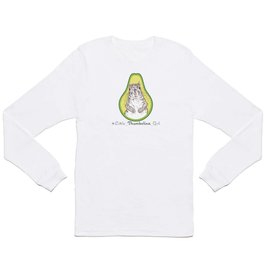 Little Thumbelina Girl: avocado Long Sleeve T-shirt