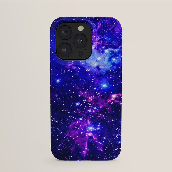 Fox Fur Nebula Galaxy blue purple iPhone Case by 2sweet4words Designs |  Society6