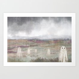 Ghosts Of The Rain Art Print