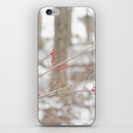 Winter Berries iPhone Skin