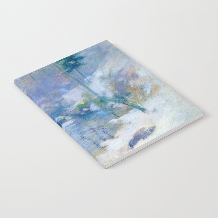 Winter Harmony, 1890-1900 by John Henry Twachtman Notebook