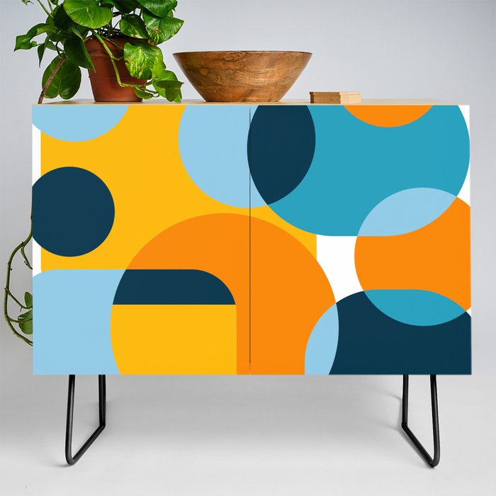 Abstract Geometry Shapes 211220 Credenza