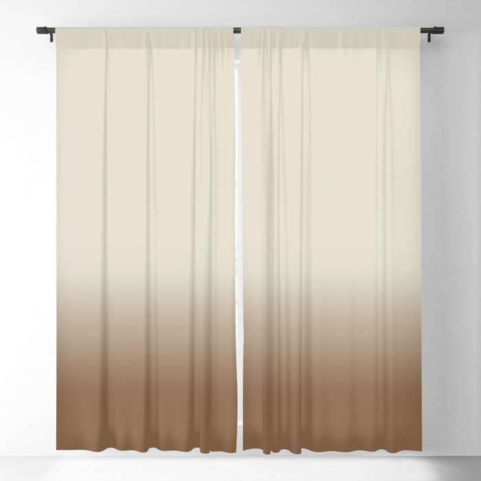 OMBRE EARTH TONES Blackout Curtain