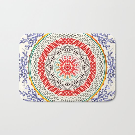 Mandala Bath Mat