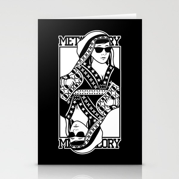 Queen Card Stationery Cards By Metatheory Society6
