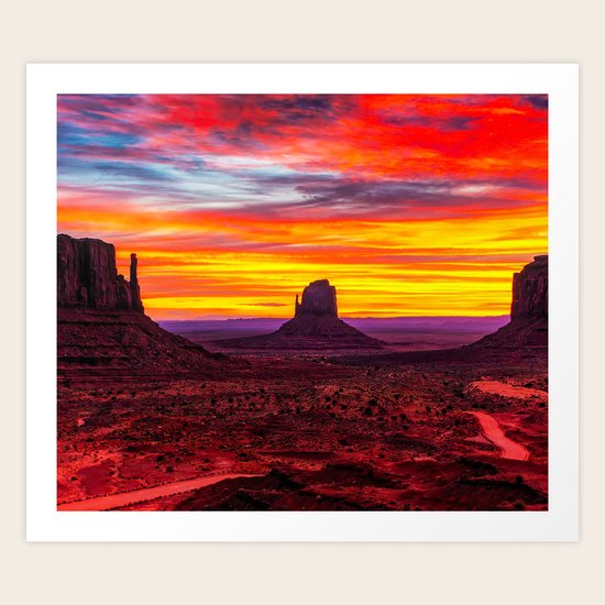 Desert Hearts Art Print