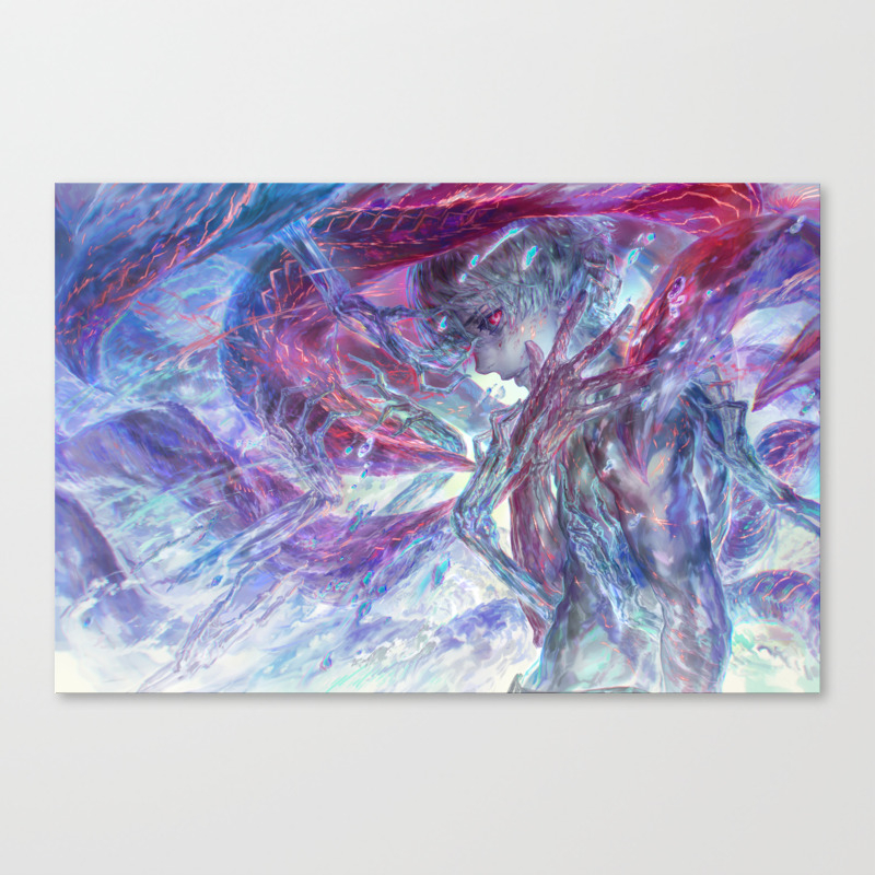 Ken Kaneki Canvas Print By Muddymelly Society6 Ken Kaneki Canvas Print By Muddymelly Society6
