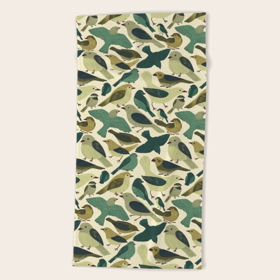Birds Beach Towel