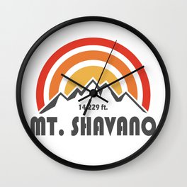 Mt. Shavano Colorado Wall Clock