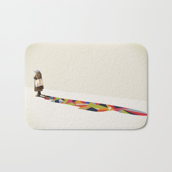 Walking Shadow, Old Lady Bath Mat