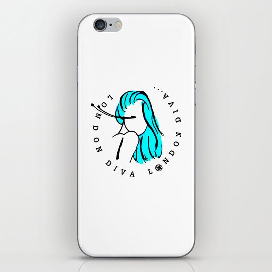 London Diva iPhone & iPod Skin