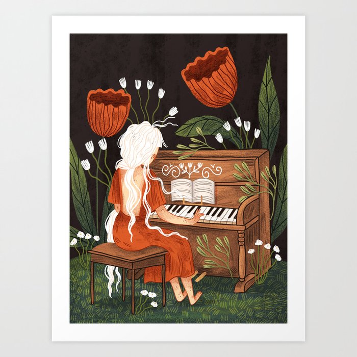  The Magic of Music Art Print