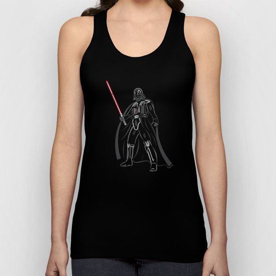 Font vader Unisex Tank Top