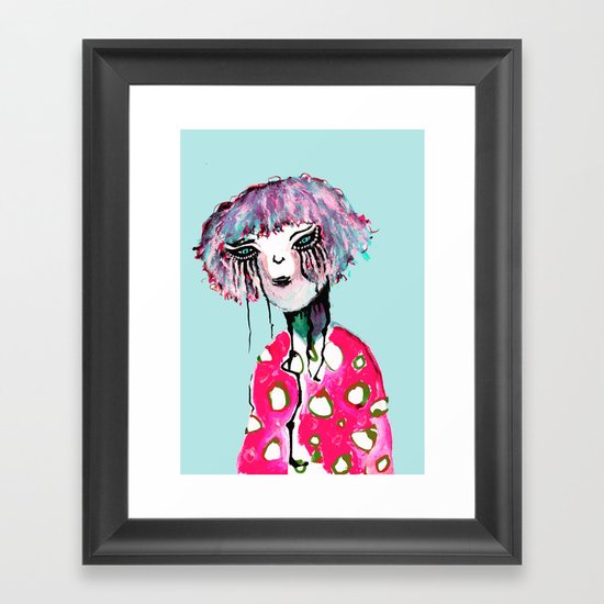 DRIP? Framed Art Print