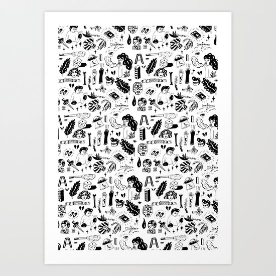 pattern Art Print