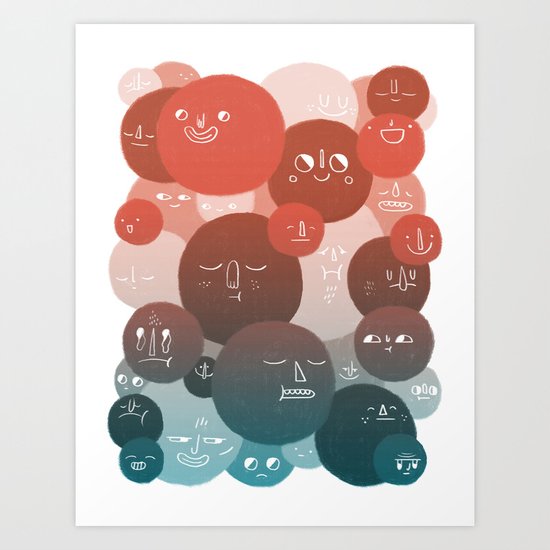 Blood Cells Art Print