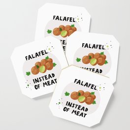 Falafel instead of meat Coaster