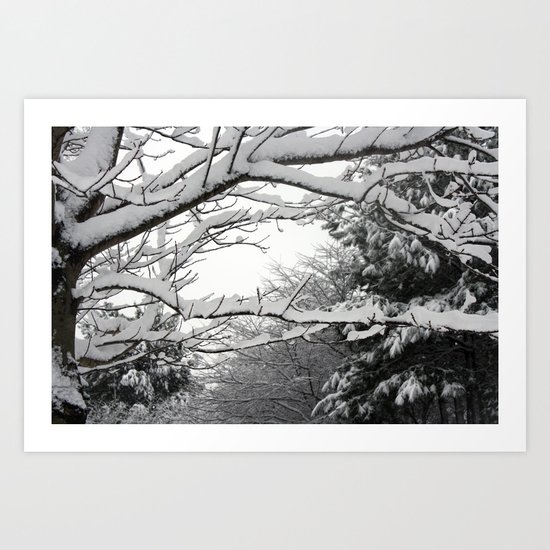 Snowscape Art Print