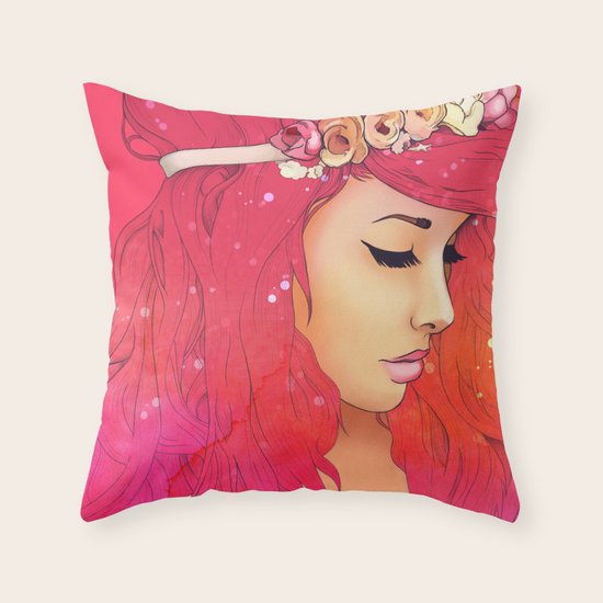 Chromatism Throw Pillow