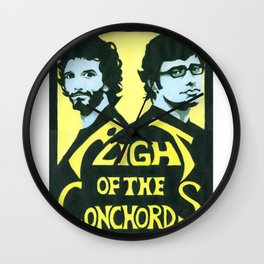 FLIGHT OF THE CONCHORDS Wall Clock | Jemaine, Singer, Simple, Show, Tv, Business, Wild, Mei, Drawing, Abstract 