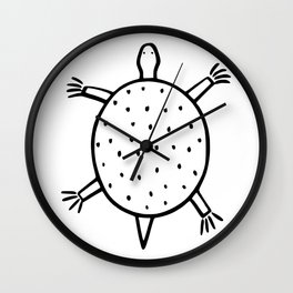 Turtle symbol Wall Clock