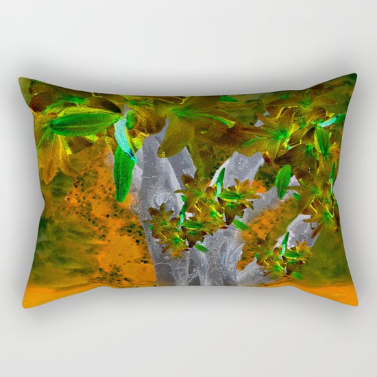 TREE OF YESTERDAY Rectangular Pillow