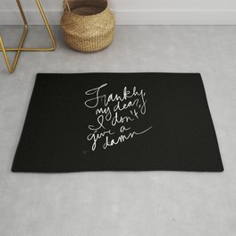Gone With The Wind Rug | Funny, Typography, Movies & TV, Love 